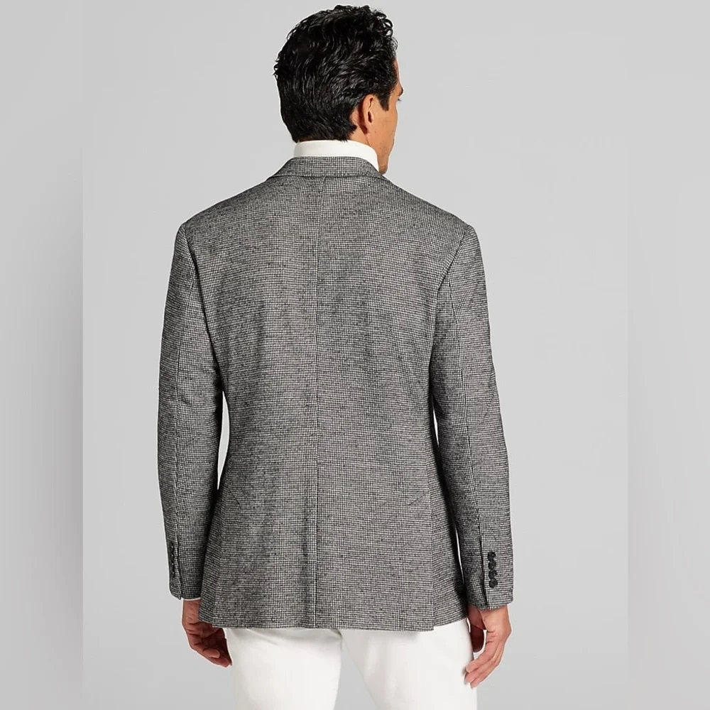 NWOT Joseph Abboud Modern Fit Houndstooth Sport Coat Men’s 44 Short